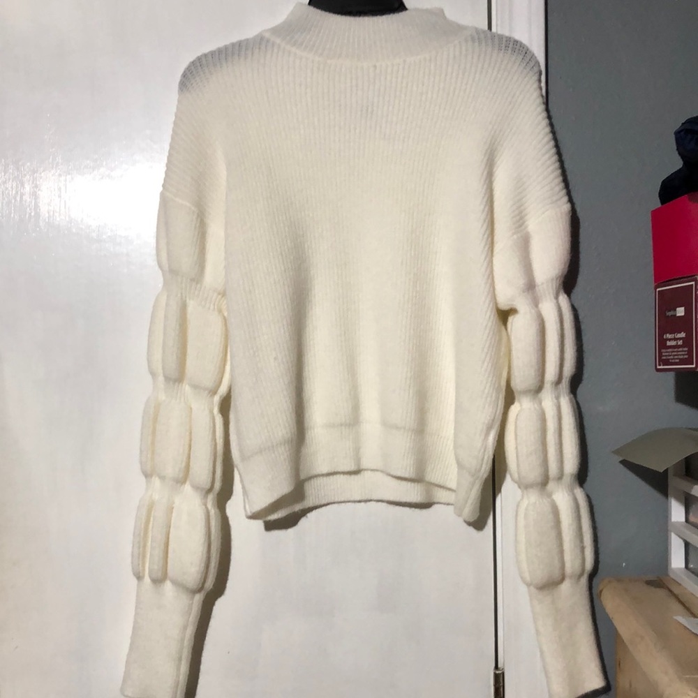Cream sweater